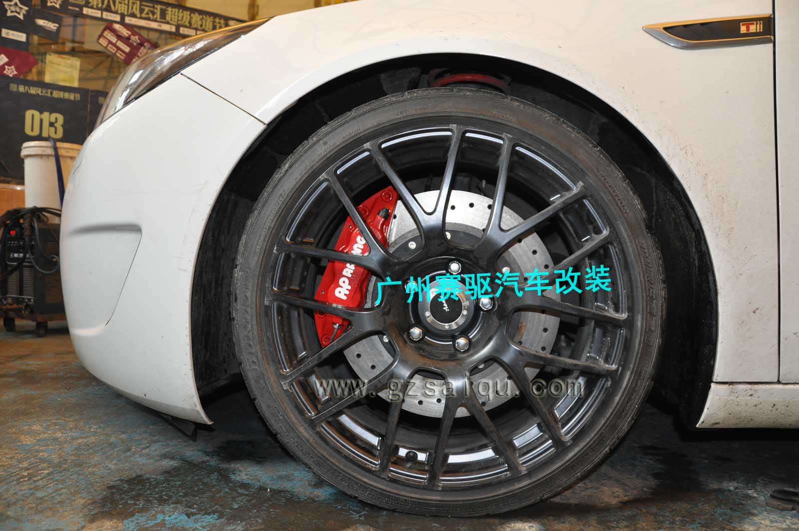 君威改裝AP7040剎車案例