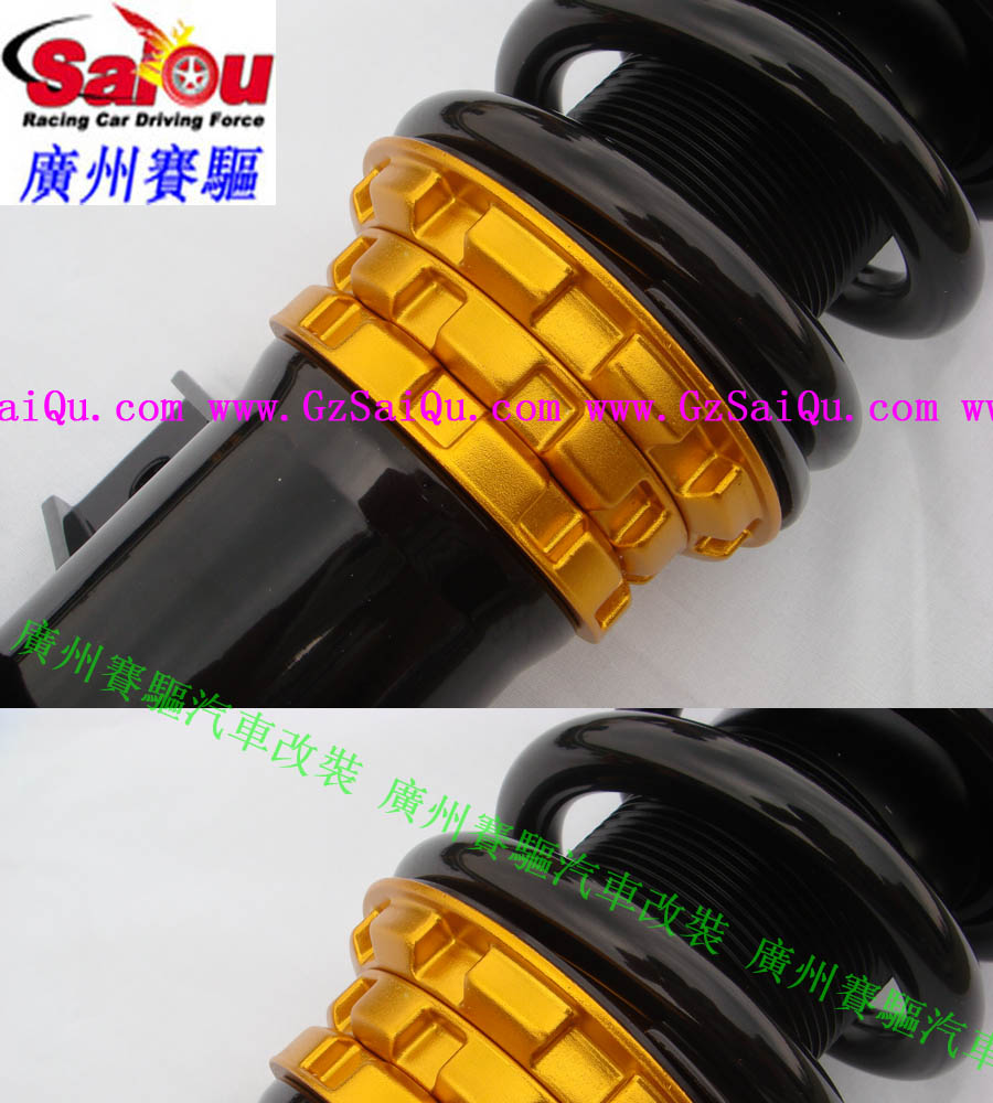 馬自達M3專用臺灣原裝進口ISC絞牙避震 32段軟硬高低可調(diào)改裝避震