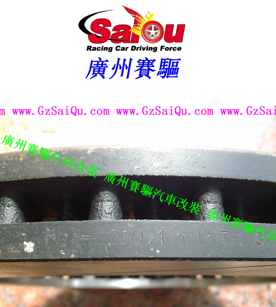 澳洲DBA進口355劃線碟 高溫剎車盤