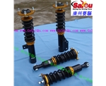 豐田卡羅拉臺灣原裝進口ISC絞牙避震 32段軟硬高低可調改裝避震
