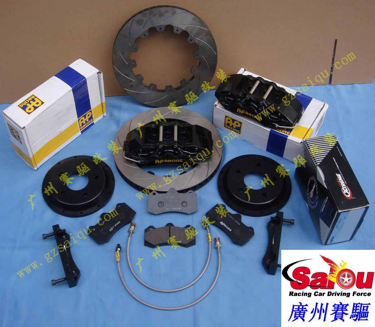 頂級AP7040黑色剎車配件