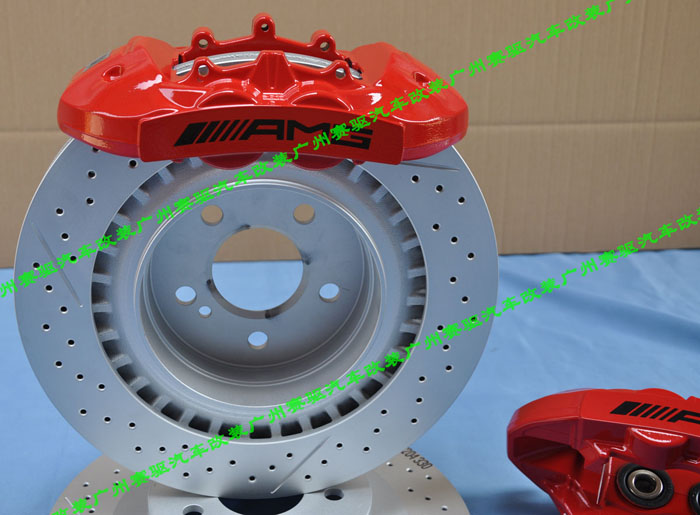 奔馳c級升級AMG剎車 奔馳E級改裝AMG剎車套件 W204 amg剎車 W212專用AMG卡鉗 德國正品AMG鮑魚