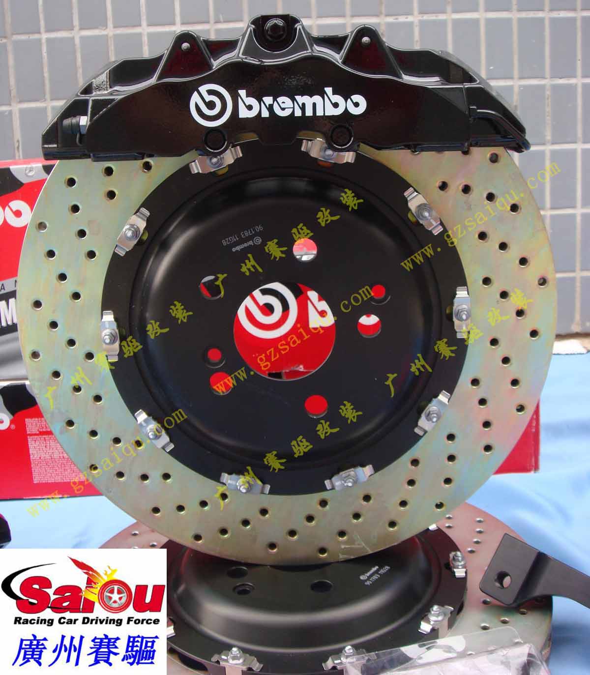 黑色BREMBO剎車套裝