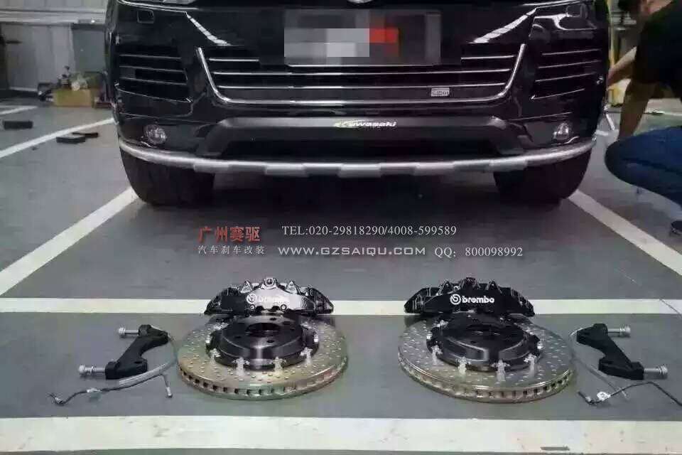 途銳改裝brembo八活塞剎車(chē)