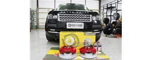 圖文案例|路虎攬勝剎車原裝升級頂配六活塞