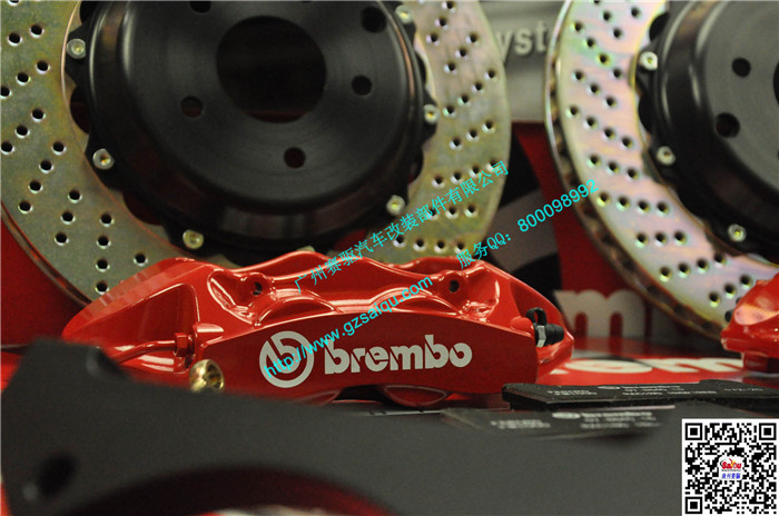 BREMBO GT4活塞鮑魚(yú)紅色