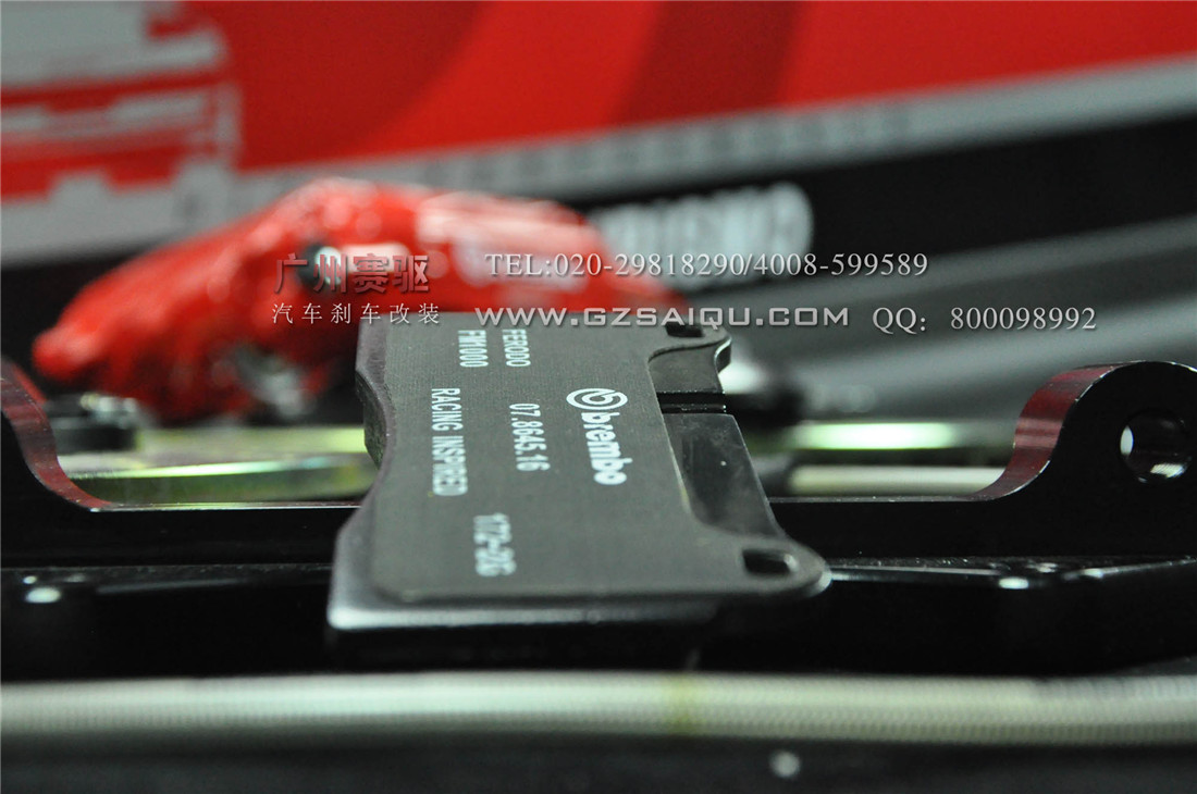 新款帕薩特升級專用BREMBO大四活塞鮑魚套裝 F50剎車卡鉗 配合加大型剎車盤