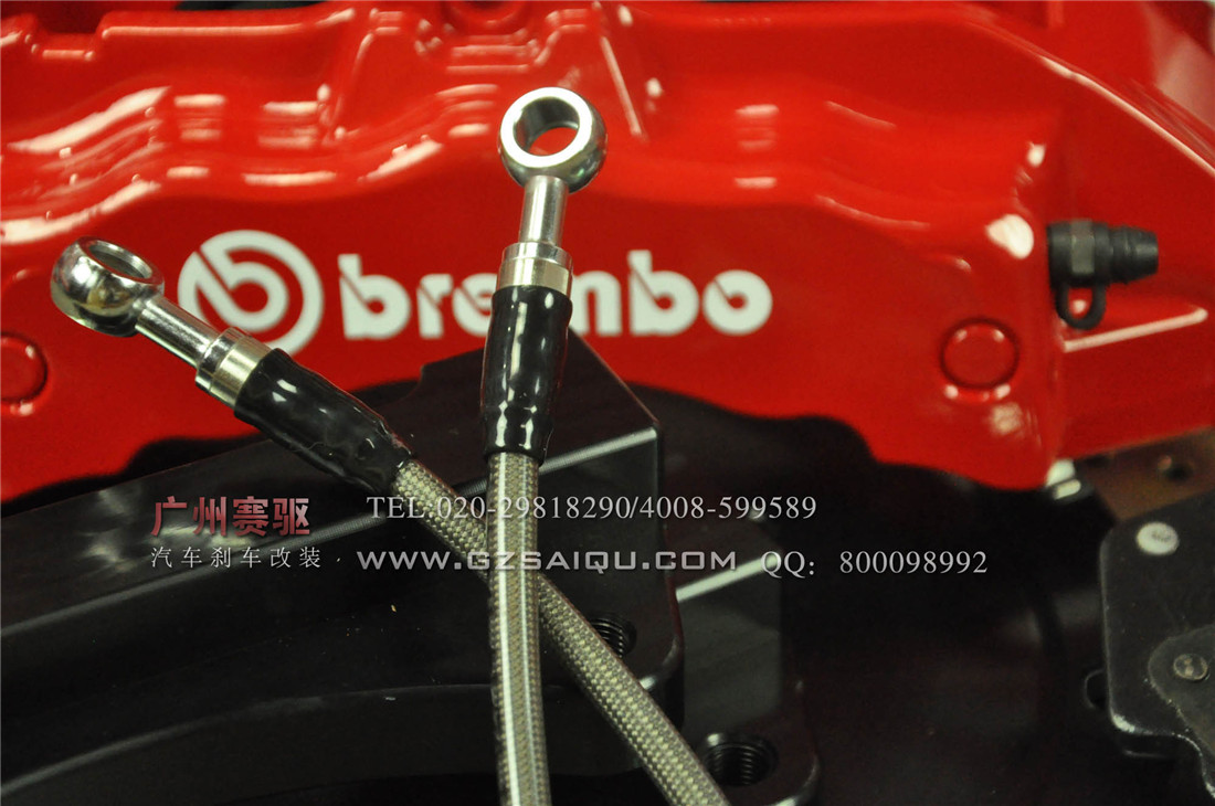 brembo 卡宴六活塞高性能剎車(chē)系統(tǒng)套件
