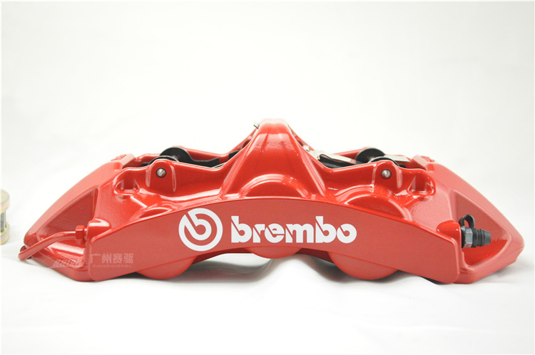 寶馬車系改裝BREMBO GT競技版6活塞卡鉗套裝 寶馬改裝BREMBO剎車套裝