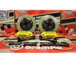大眾GTI升級改裝GT版四活塞BREMBO剎車套裝時尚世界著名品牌意大利進口