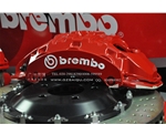 奔馳GLK剎車升級(jí)brembo大六活塞剎車套件，奔馳GLK改裝